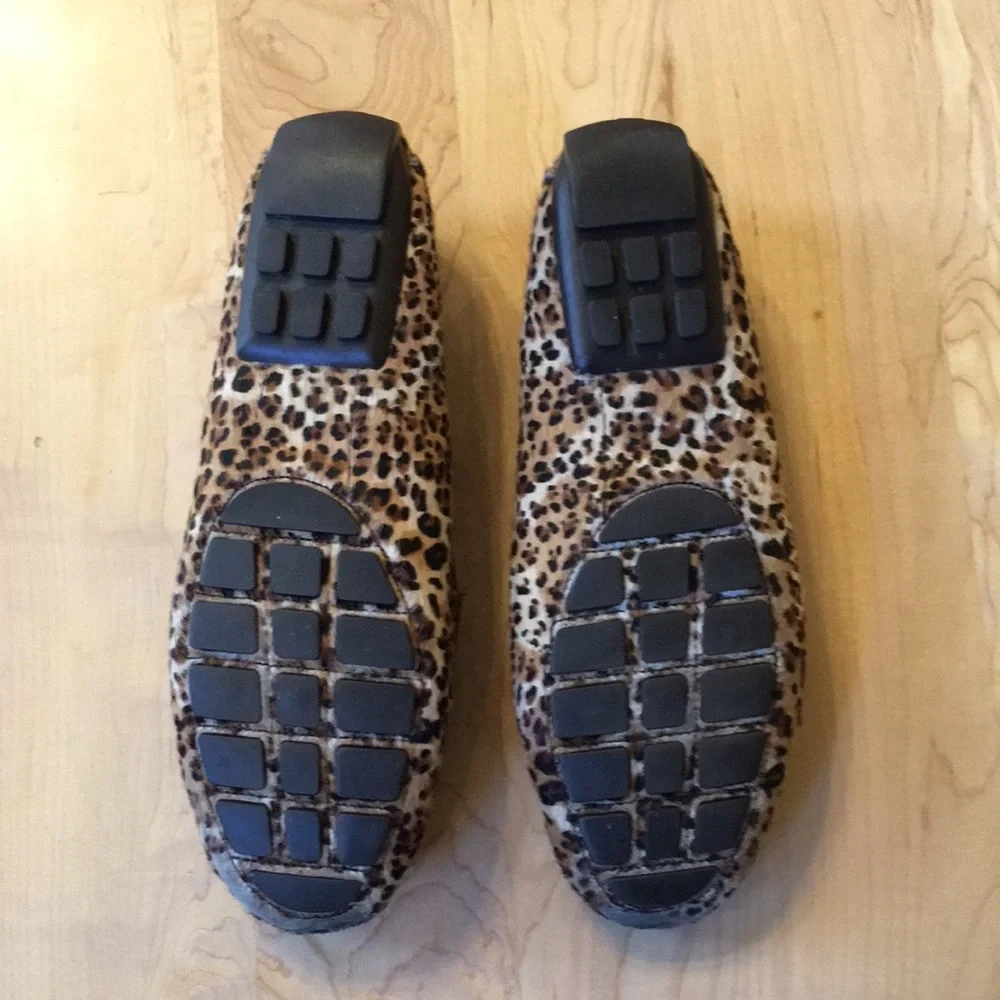 LRL Lauren Ralph Lauren Carley II Leopard Loafer - Picture 9 of 11